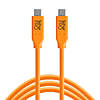 Tether Tools TetherPro USB-C to USB-C Cable 3ft Orange