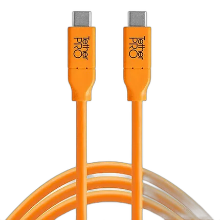 Tether Tools TetherPro USB-C to USB-C Cable 10ft Orange