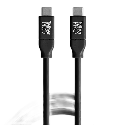 Tether Tools TetherPro USB-C to USB-C Cable 15ft Black