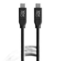 Tether Tools TetherPro USB-C to USB-C Cable 15ft Black 0