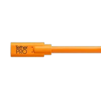 Tether Tools TetherPro USB 3.0 to USB-C Cable 15ft Orange 2