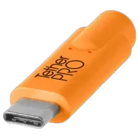Tether Tools TetherPro USB-C to 3.0 Micro-B Cable 15ft Orange 1