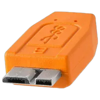 Tether Tools TetherPro USB-C to 3.0 Micro-B Cable 15ft Orange 3
