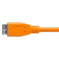 Tether Tools TetherPro USB-C to 3.0 Micro-B Cable 15ft Orange 4