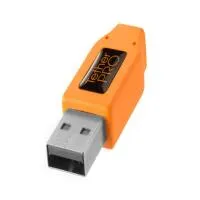 Tether Tool TetherPro USB 3.0 to USB-C Right Angle Adapter 20in Orange 5