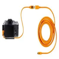Tether Tool TetherPro USB 3.0 to USB-C Right Angle Adapter 20in Orange 7