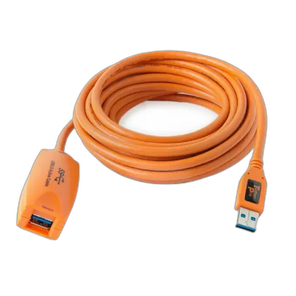Tether Tools 16 TetherPro USB 3.0 Active Extension Cable Orange