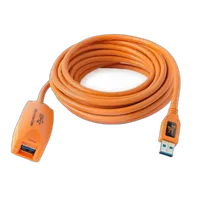 Tether Tools 16 TetherPro USB 3.0 Active Extension Cable Orange 0