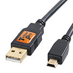 TetherPro USB 2.0 Male to Mini-B 5 pin 6ft Black