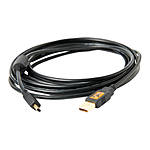 TetherPro USB 2.0 Male to Mini-B 5 pin 15ft Black