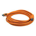 TetherPro USB 3.0 Male A to Male B 15ft Orange