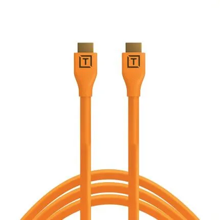 Tether Tools TetherPro HDMI 2.0 to HDMI 2.0 15ft (4.6m) Orange