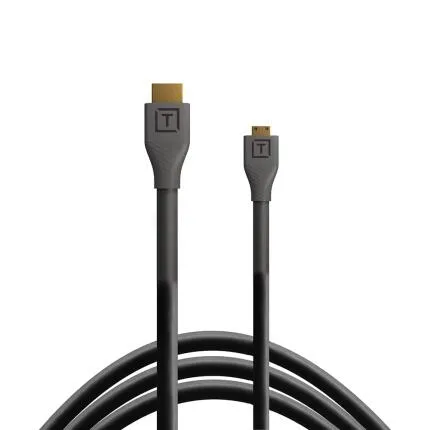 Tether Tools TetherPro HDMI Micro to HDMI 2.0 15ft (4.6m) Black