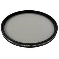 Tiffen 82mm Glimmerglass 1/2 CPL Filter 0
