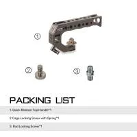 Tilta Quick Release Top Handle - Tilta Gray 3