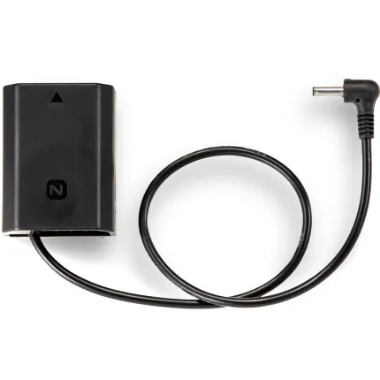 Tilta Sony NP-FZ100 Dummy Battery to 3.5 DC Male Cable
