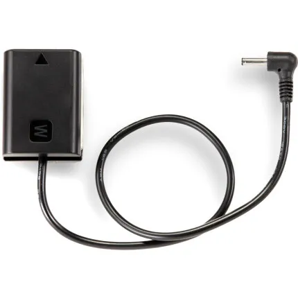 Tilta Sony NP-FW50 Dummy Battery to 3.5 DC Male Cable