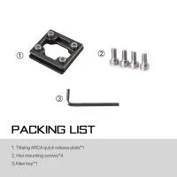 Tilta ARCA Quick Release Plate - Black 5