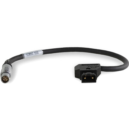 Fischer 3 Pin Male To Right Angle DC Coiled Power Cable for