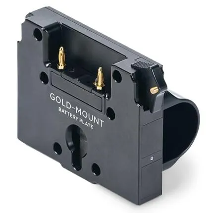 Tilta Battery Plate for DJI RS 2 Ring Grip - Gold Mount