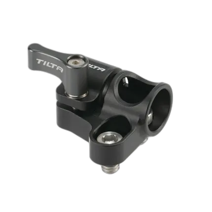 Tilta 15mm Rod Holder to Dual 1/4-20 Adapter - Black