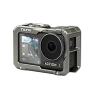 Tilta Full Camera Cage for DJI Osmo Action 3 - Titanium Gray 0