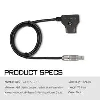Tilta Nucleus-M D-Tap to 7-Pin Motor Power Cable 2
