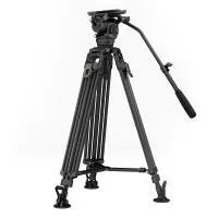 Tilta Cine Fluid Head  and  One Touch Carbon Fiber Tripod Legs 26.5lb Space Gray 3