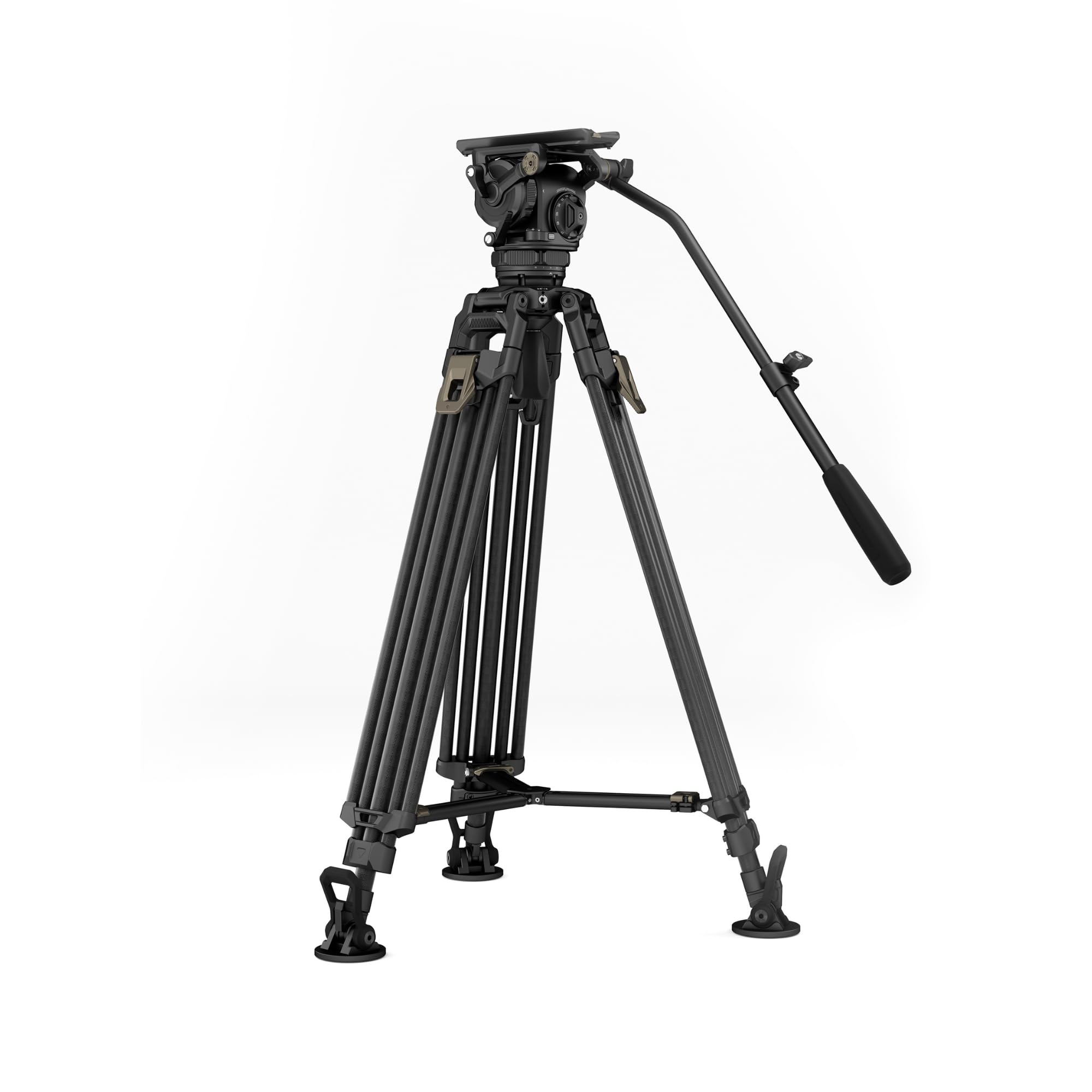 Tilta Cine Fluid Head and One Touch Carbon Fiber Tripod Legs