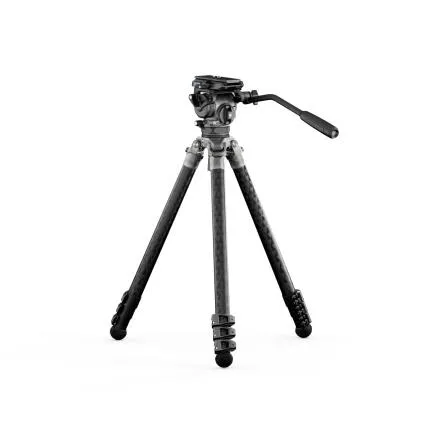 Tilta Cine Fluid Head and 3-Stage Carbon Fiber Tripod Legs 17.6lbs Snow Camo