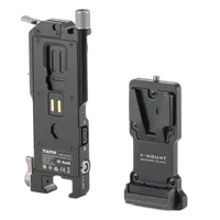 Tilta Power Pass-through Plate for DJI RS 4 With V-Mount Battery Plate 0