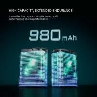 Tilta 980mAh NP-FW50 Battery with USB-C Input - Green 4