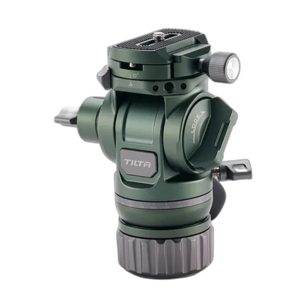 Tilta Travel Video Fluid Head with Flat Base Forest Green - 5KG