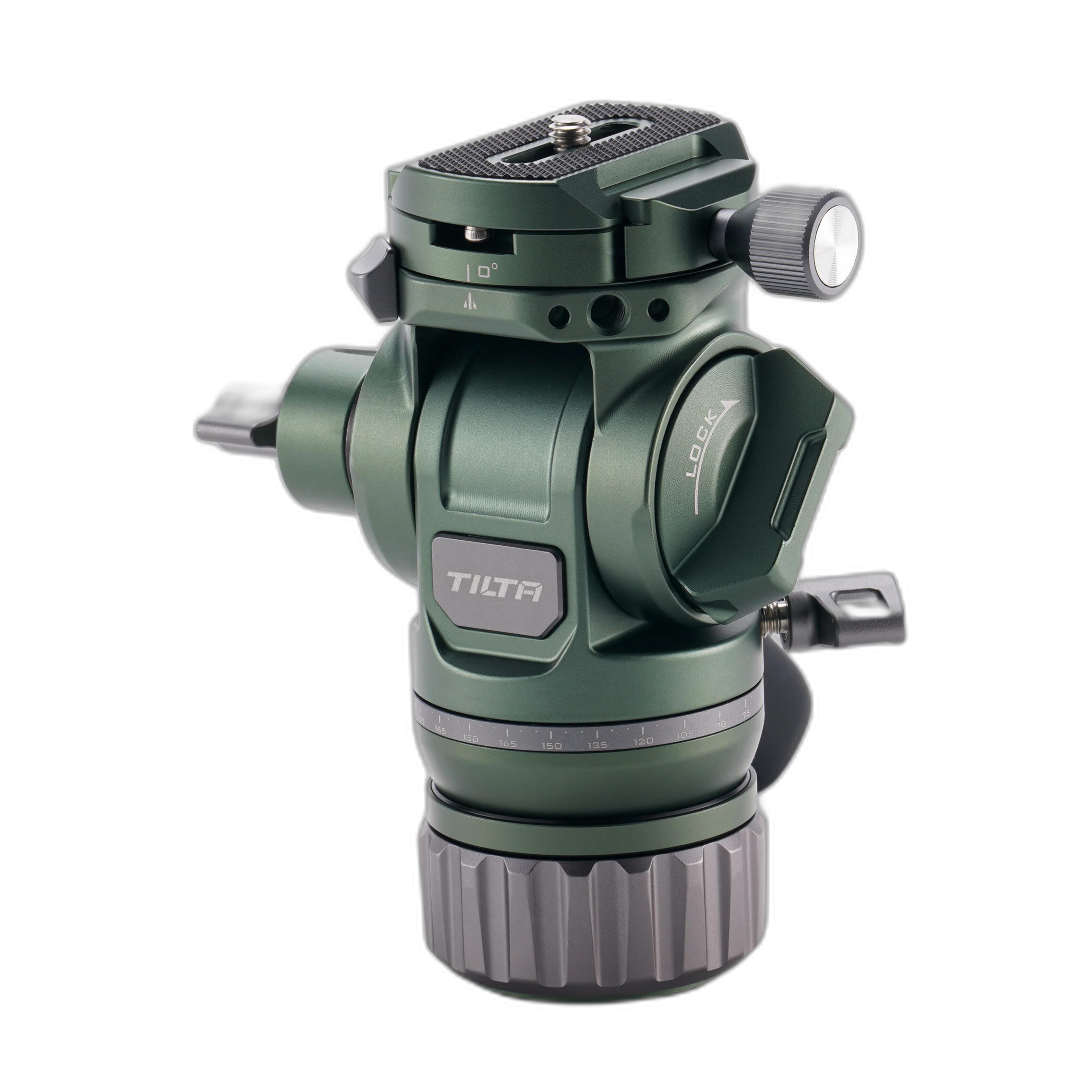 Tilta Travel Video Fluid Head with Flat Base Forest Green - 5KG