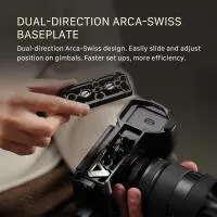 Tilta Half Camera Cage for Sony Alpha 7 V Lightweight Kit - Black 3