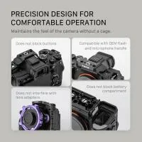 Tilta Half Camera Cage for Sony Alpha 7 V Lightweight Kit - Black 6