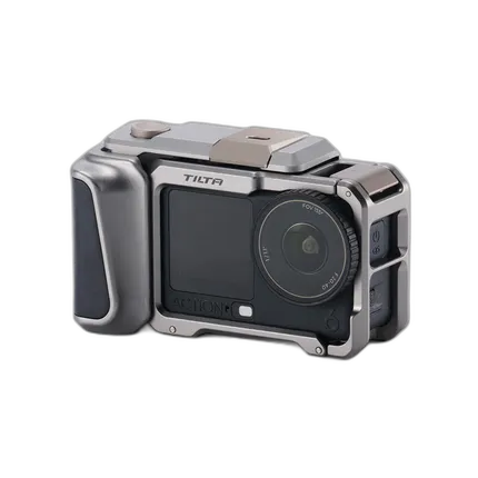 Tilta Camera Cage for DJI Osmo Action 6 Street Snap Kit - Titanium Gray