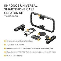 Tilta Khronos Universal Smartphone Case Creator Kit - Space Gray 8