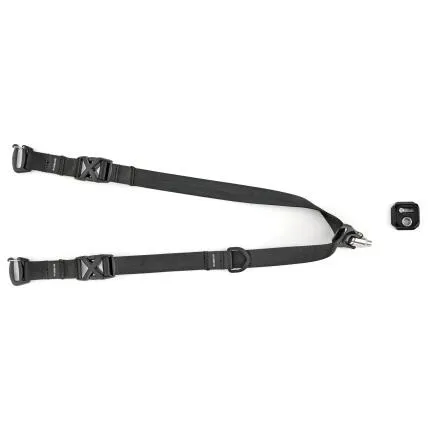 3 Legged Thing AXIS Anywhere Bag Strap with QD Swivel (Obsidian)