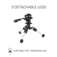 3 Legged Thing Punks 2.0 Travis Video Darkness Tripod System (Matte Black) 5