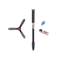 3 Legged Thing Trent 2.0 Magnesium Alloy Monopod Kit with DocZ2 Foot Stabili 5