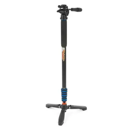 3 Legged Thing Trent 2.0 Magnesium Monopod Super Kit with Video Head and Doc