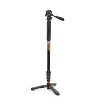 3 Legged Thing Trent 2.0 Magnesium Monopod Super Kit with Video Head and Doc 0