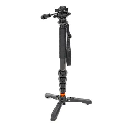 3 Legged Thing Alana Carbon Fiber Monopod Super Kit with Video Head and DocZ