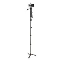 3 Legged Thing Alana Carbon Fiber Monopod Super Kit with Video Head and DocZ 1
