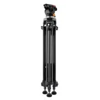 3 Legged Thing Hugh 3-Stage Carbon Fiber Video Tripod Kit with AirHed Motion 7
