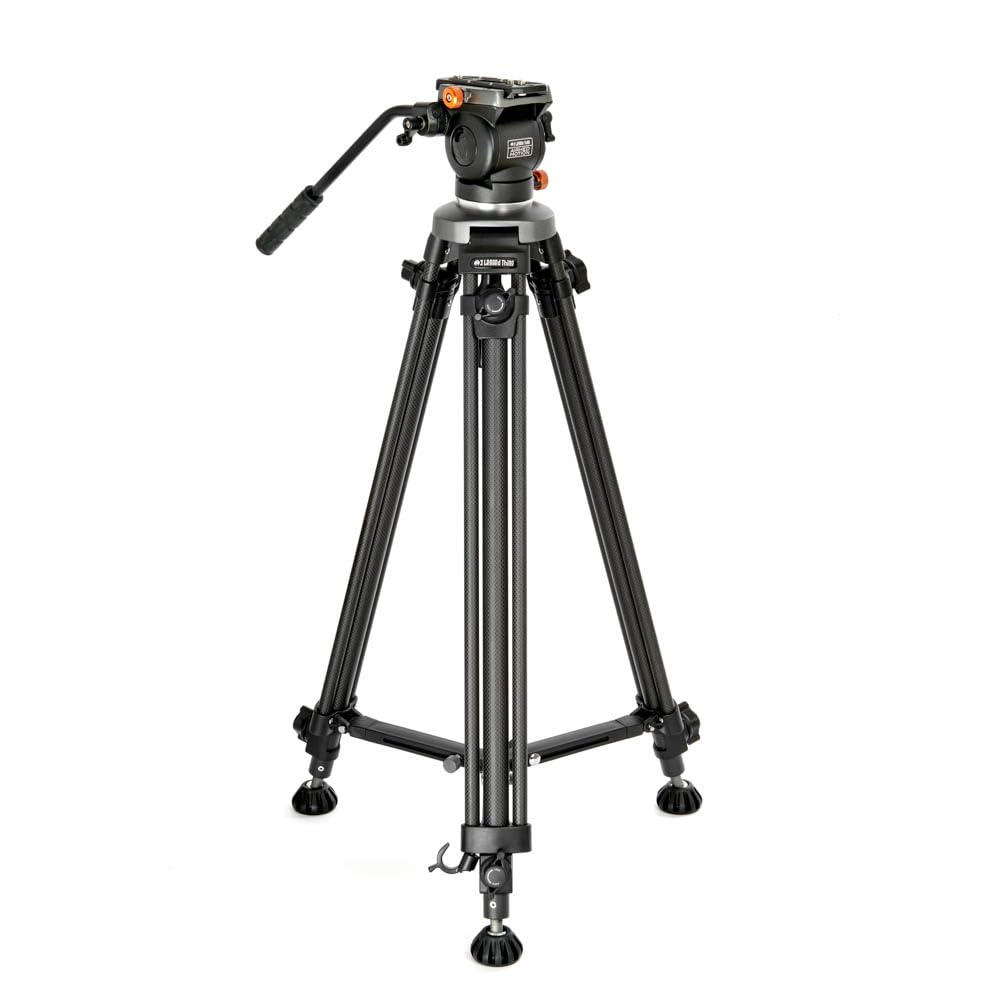 3 Legged Thing Hugh 3-Stage Carbon Fiber Video Tripod Kit with AirHed Motion