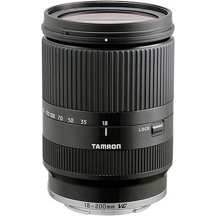 Tamron Di-III VC 18-200mm f/3.5-6.3 High Power Zoom Lens for Sony - Black