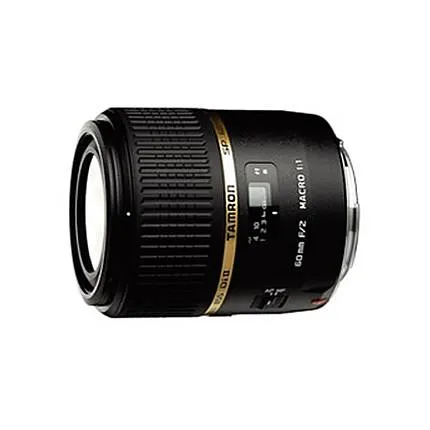 Tamron SP AF Di II LD 60mm f/2 Macro Lens for Canon - Black