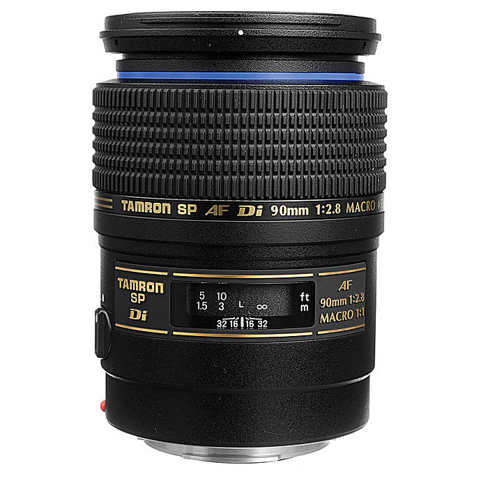 Tamron SP AF 90mm f/2.8 Di Macro Lens for Canon EOS - Black